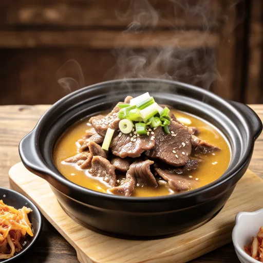 Beef and Soybean Sprout Soup