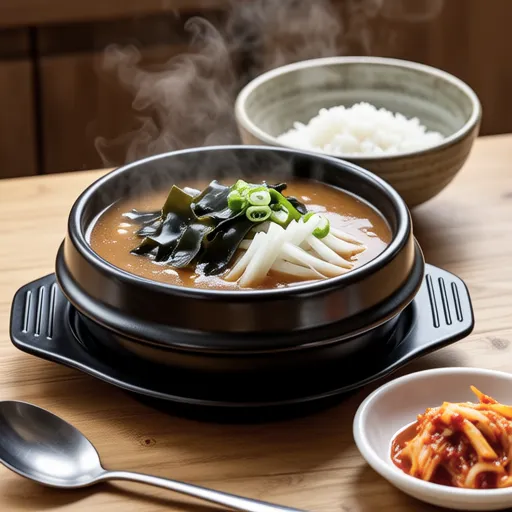 Doenjang Miyeokguk (Soybean Paste Seaweed Soup)
