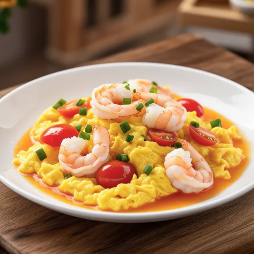 Shrimp Tomato Egg Stir-fry