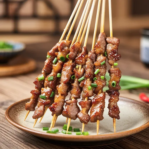 Pork Neck Skewers