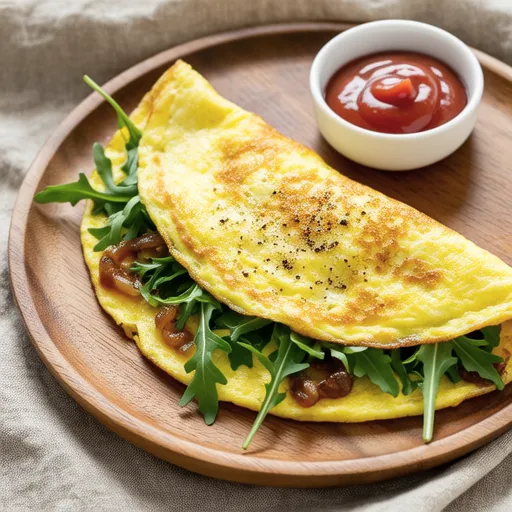 Arugula Omelette