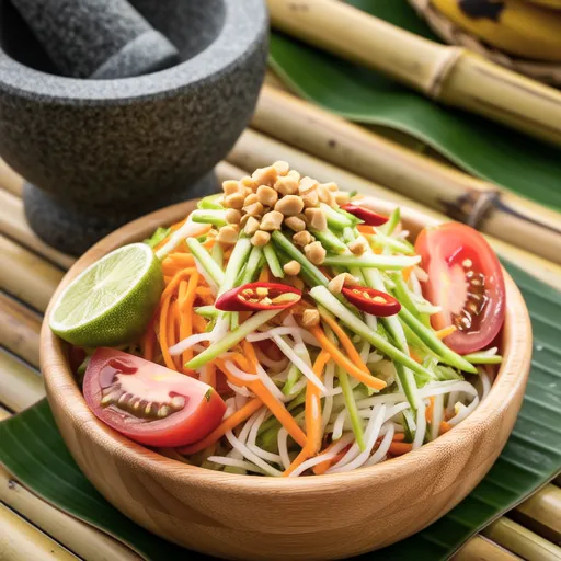 Som Tam (Thai Green Papaya Salad)