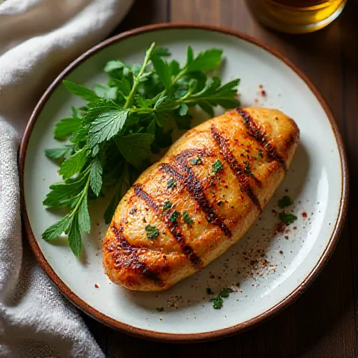 Bistecca di petto di pollo piccante