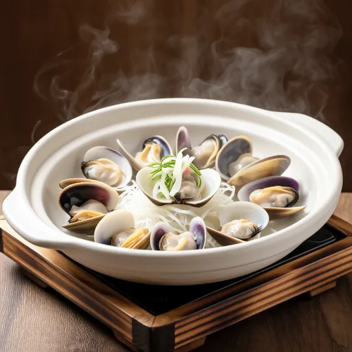 Steamed Clams with Sake