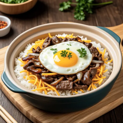 Half-cooked Egg Baked Hayashi Rice