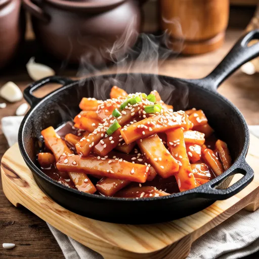 Sweet and Crunchy Stir-fried Radish (Moo Namul)