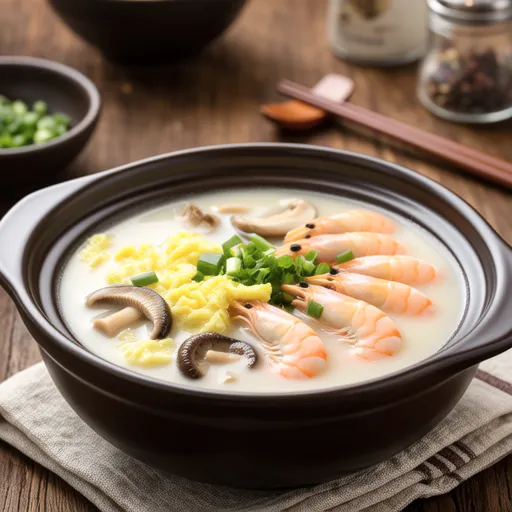 Chinese-style Shrimp Soup