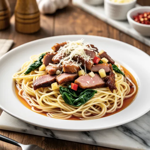 Smoked Duck Oil Pasta