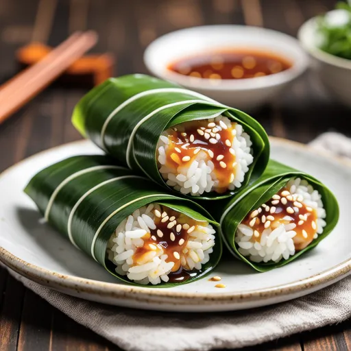 Perilla Leaf Rice Wraps
