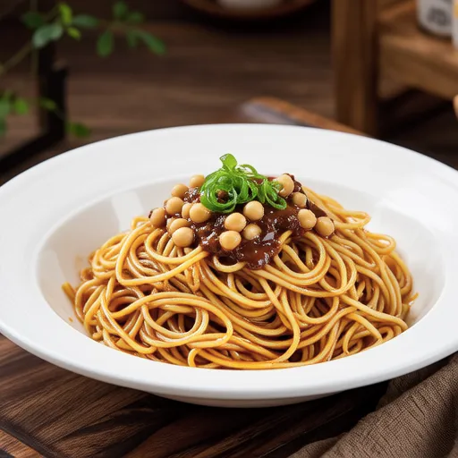 Natto Butter Soy Sauce Pasta