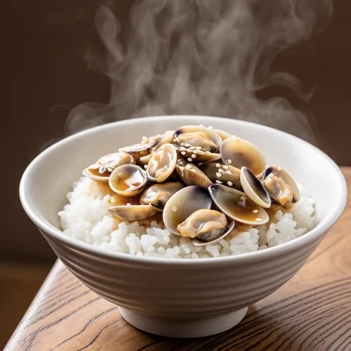 Asari and Shimeji Mixed Rice