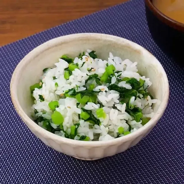 大根の葉の菜飯