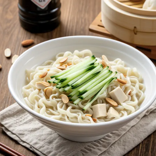 Soy Milk Noodles with Tofu