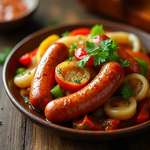 Sausage Stir-fry with Vegetables
