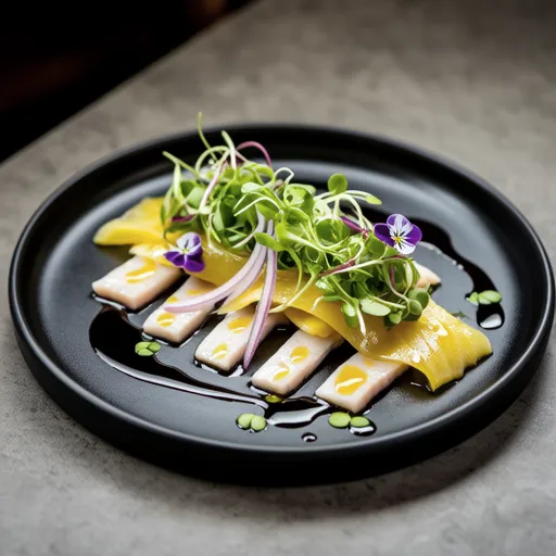 Yellowtail Wasabi Carpaccio