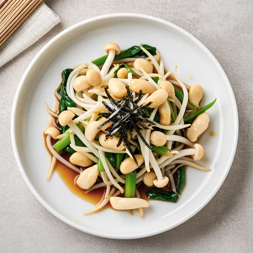 Stir-fried Bean Sprouts with Cod Roe and Butter