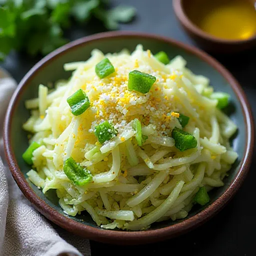 高麗菜與青椒沙拉