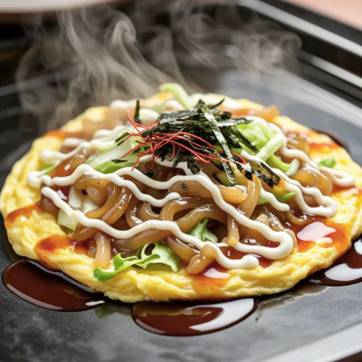 Ito Konnyaku Omelette Yakisoba