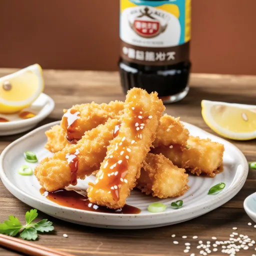 Buri Tatsuta with Salt Lemon Sauce