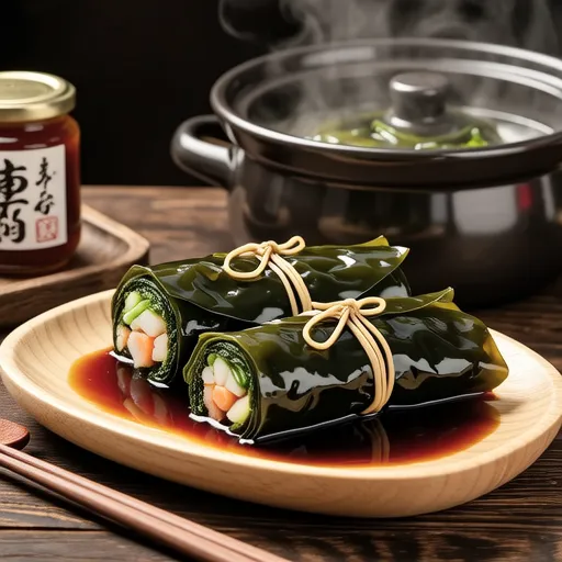 Konbu Maki (Rolled Kelp)