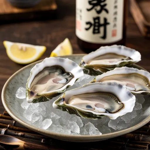 Steamed Oysters with Sake