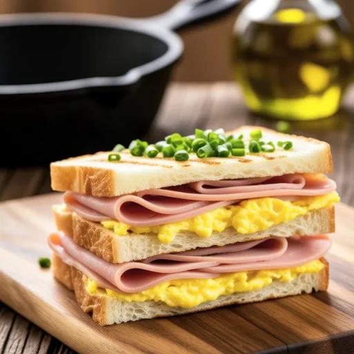 Tofu Ham Sandwich