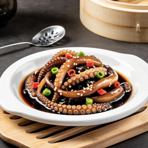 Soy Sauce Braised Squid