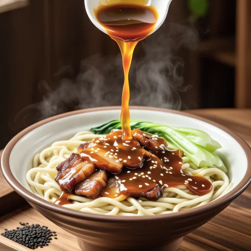 Cabbage and Pork Curry Udon