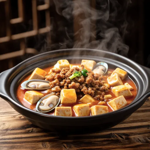 Oyster Mapo Tofu