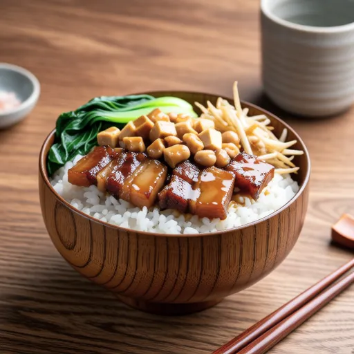 Pork and Tofu Miso Bowl