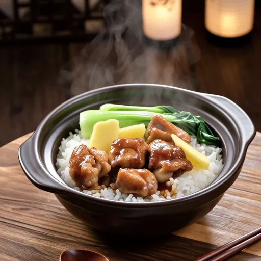 Chicken and Ginger Salt Rice