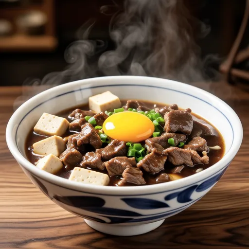 Beef Sukiyaki Rice Bowl
