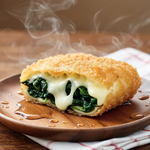 Spinach and Cheese Oyaki
