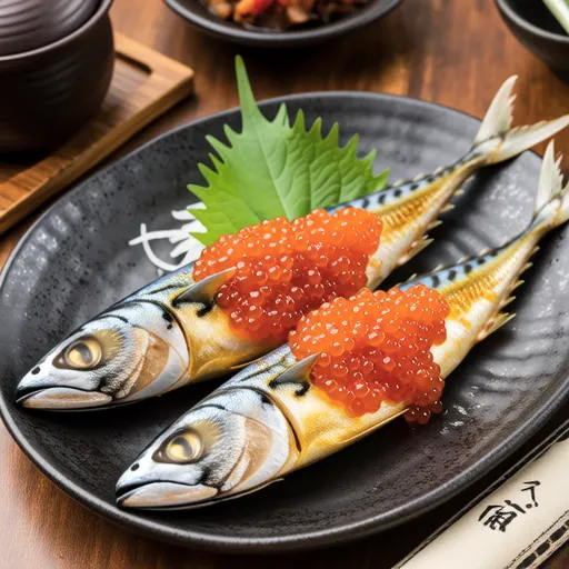 Grilled Horse Mackerel with Ume Paste