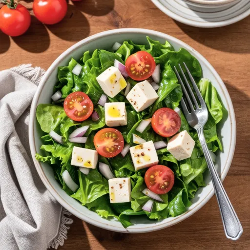 Tofu Salad Diet Meal