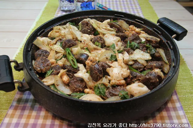 Baek Sundae Stir-fry
