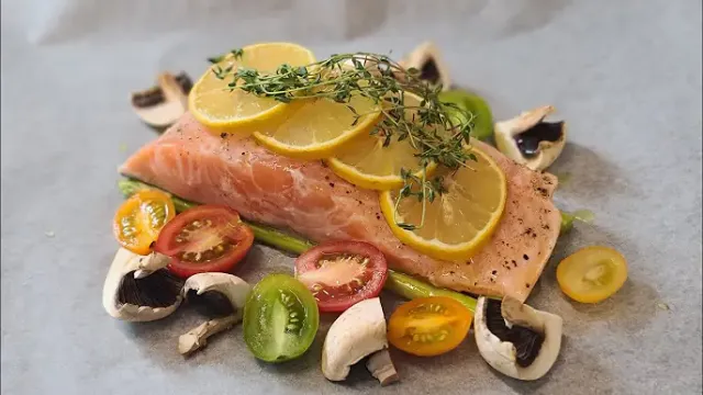 Salmon en Papillote